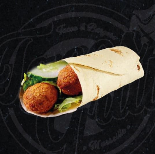 Wrap falafel